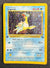Front of a 1999 Pokemon Fossil Lapras 1st Edition holo card, number 10/62, showing the Transport Pokemon on a starry holofoil background