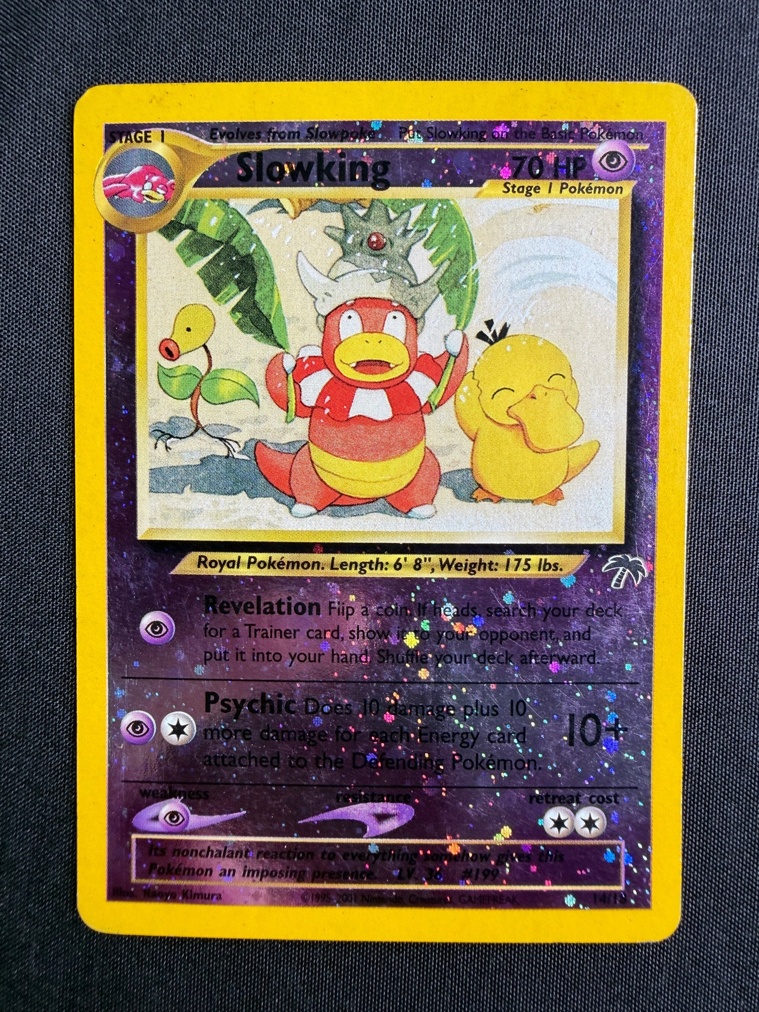 2000 Slowking Neo Genesis Holo 14/111 front