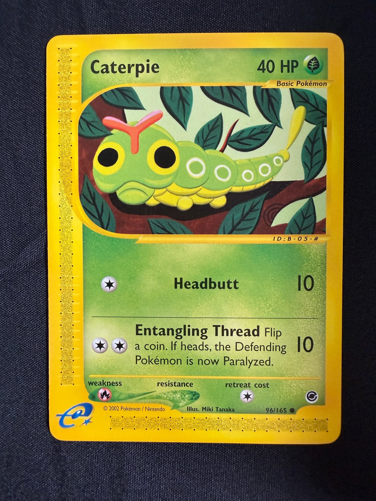 2002 Caterpie Expedition 96/165 front