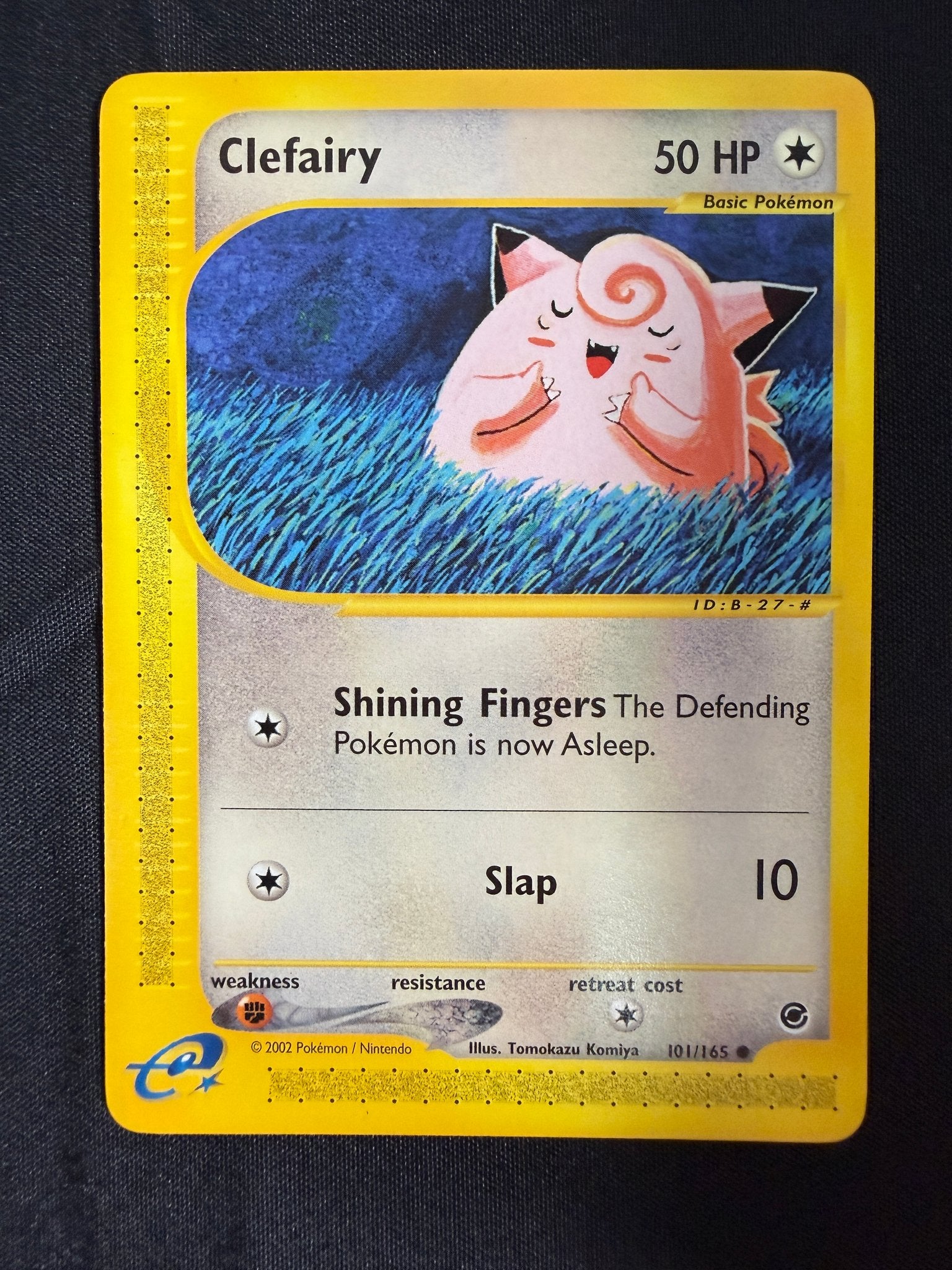2002 Clefairy Expedition 101/165 front