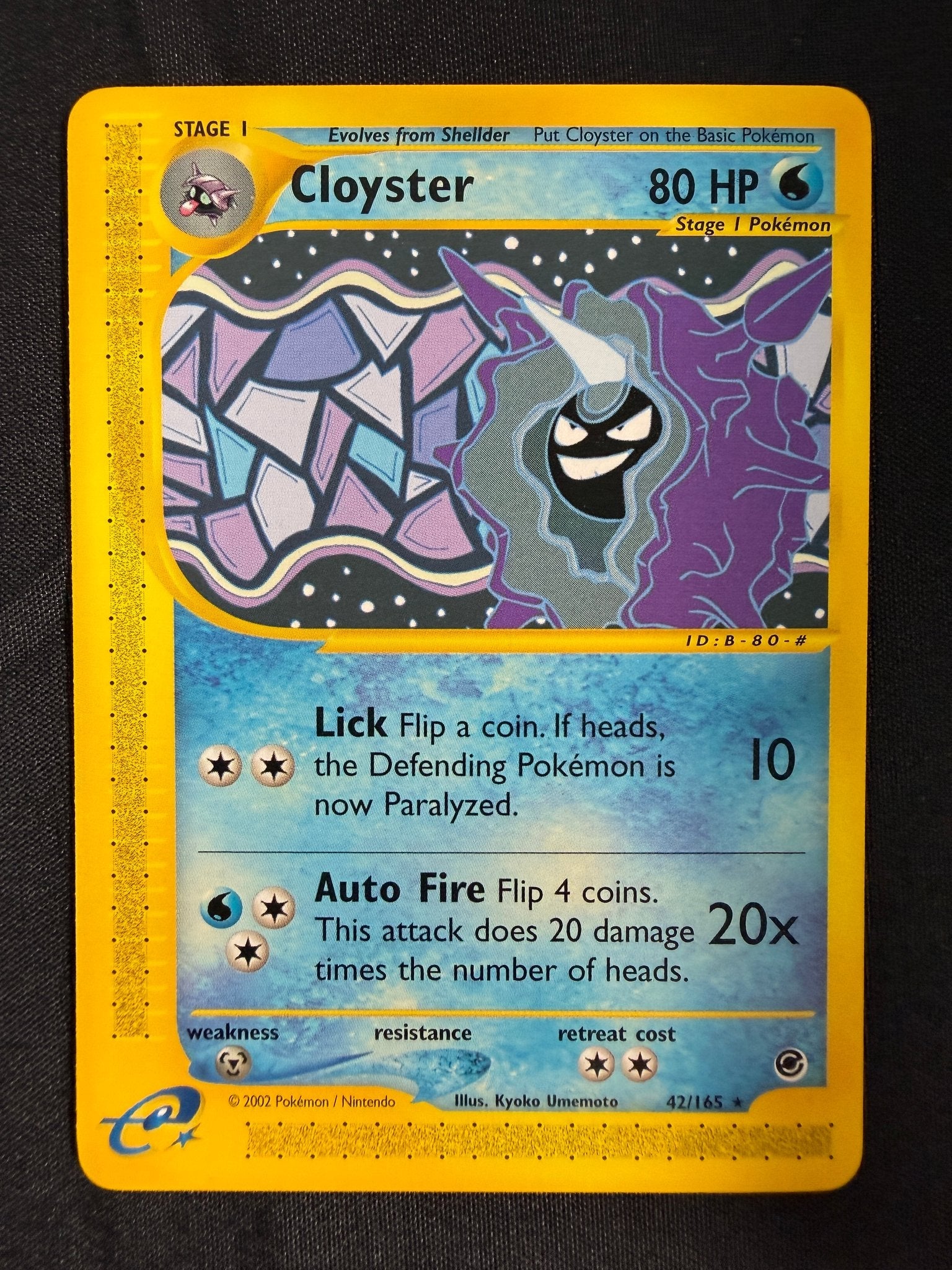 2002 Cloyster Expedition 42/165 front