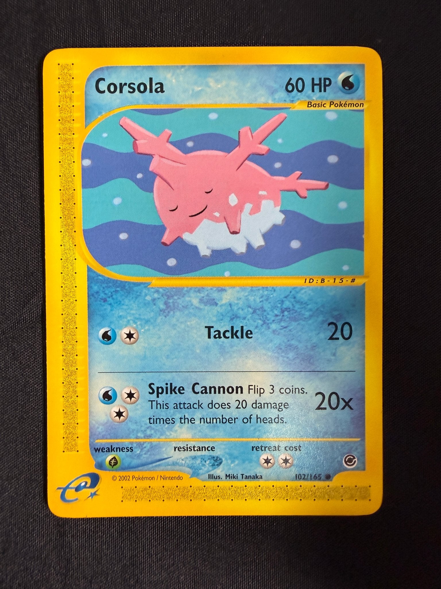 2002 Corsola Expedition 102/165 front