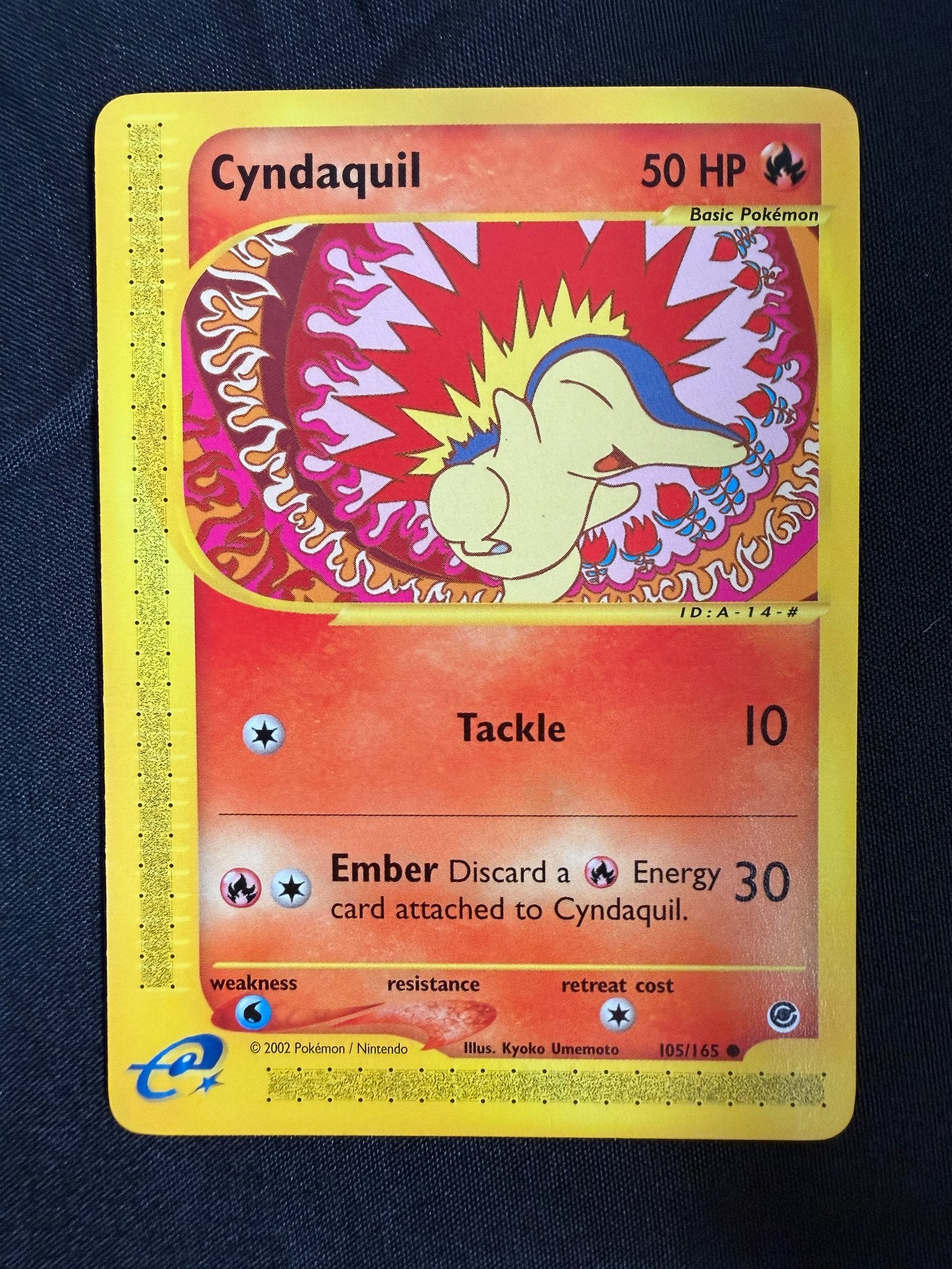 2002 Cyndaquil Expedition 105/165 front