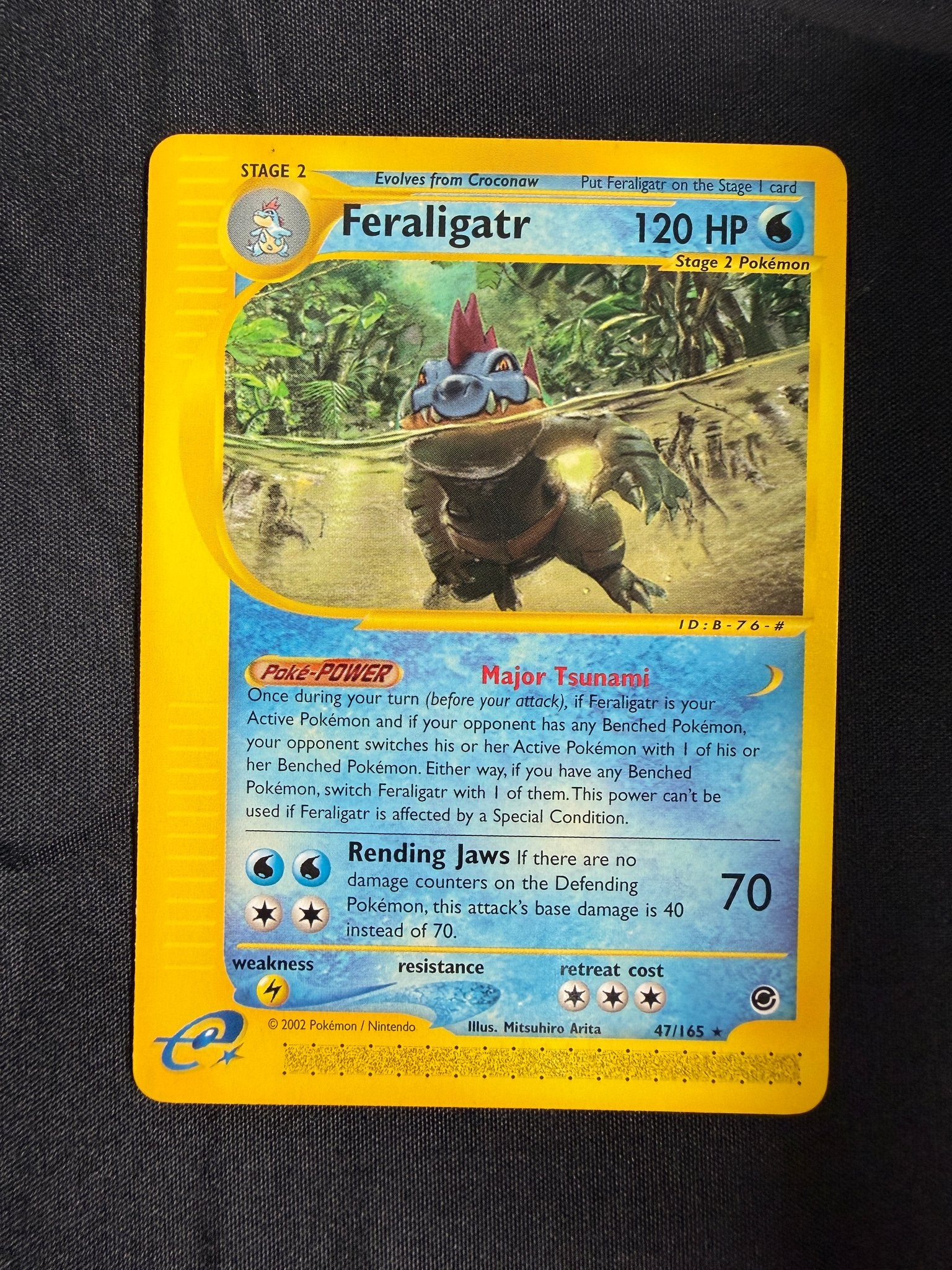 2002 Feraligatr Expedition 47/165 front