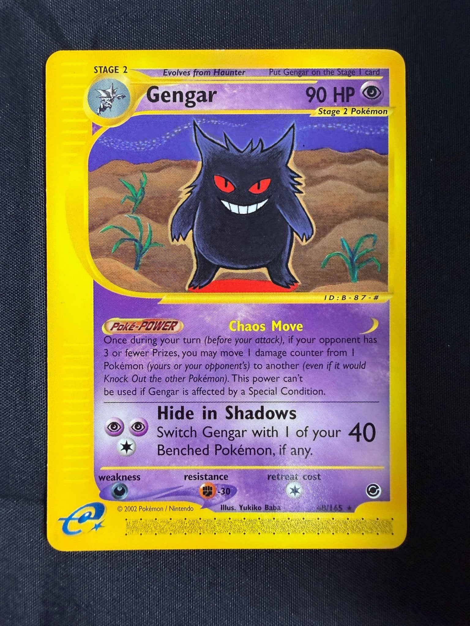 2002 Gengar Expedition 48/165 front