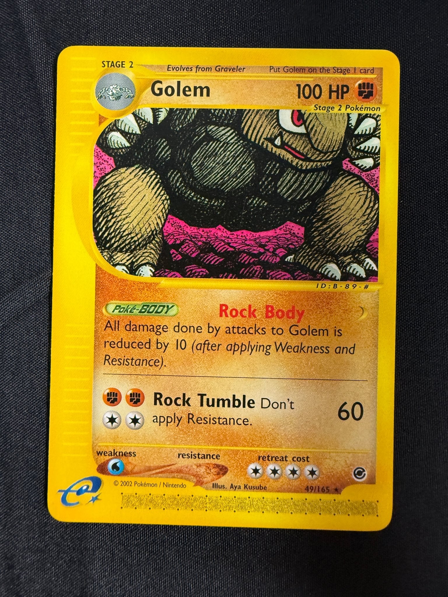 2002 Golem Expedition 49/165 front