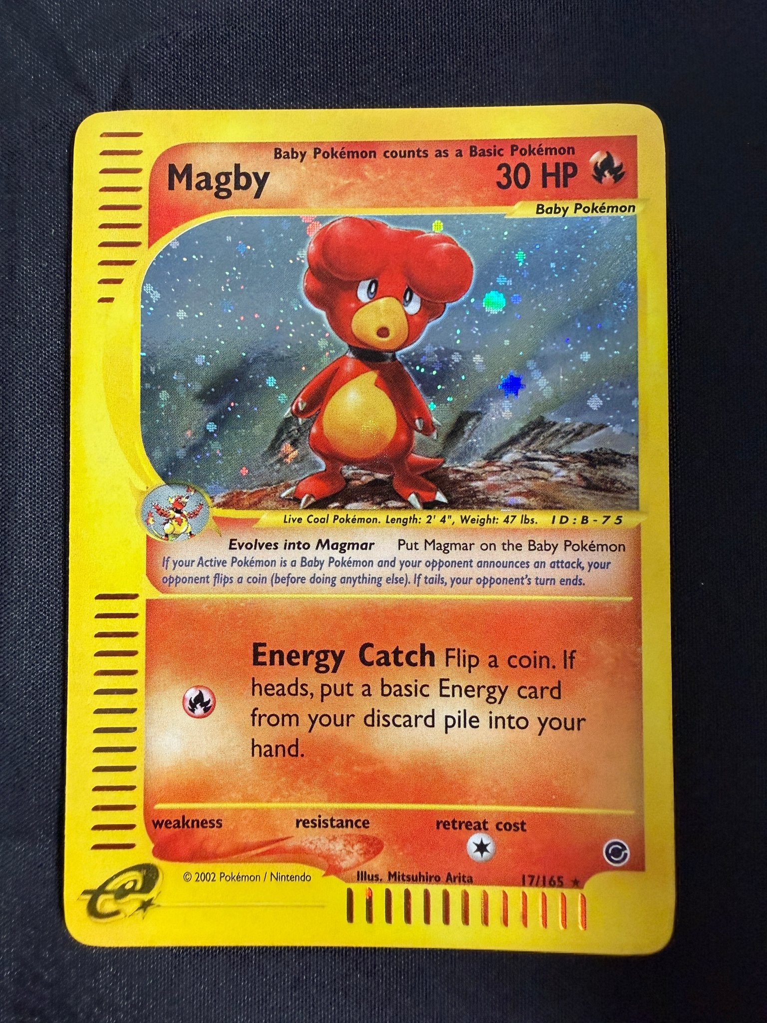 2002 Magby Expedition Holo 17/165 front