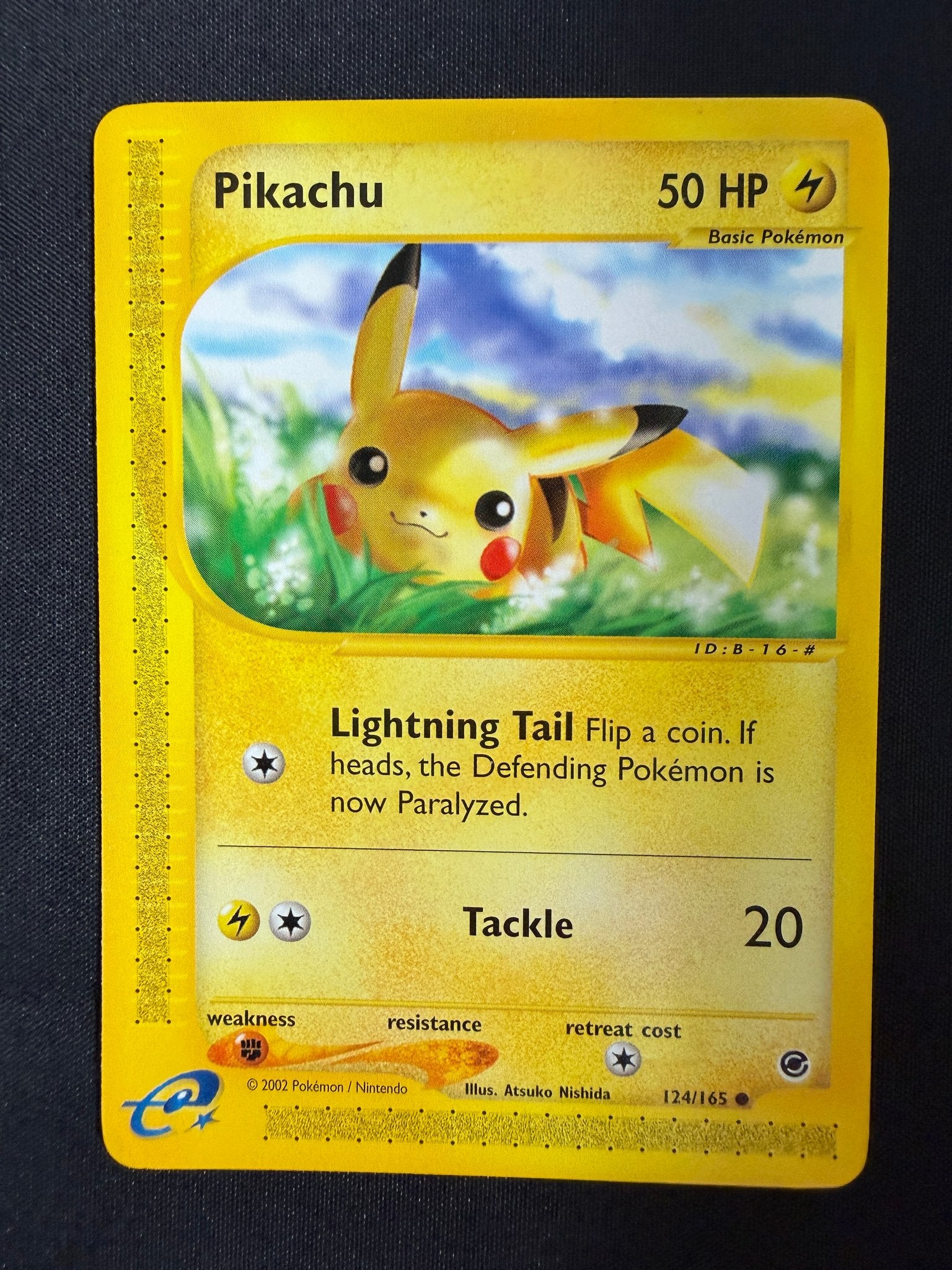 2002 Pikachu Expedition 124/165 front