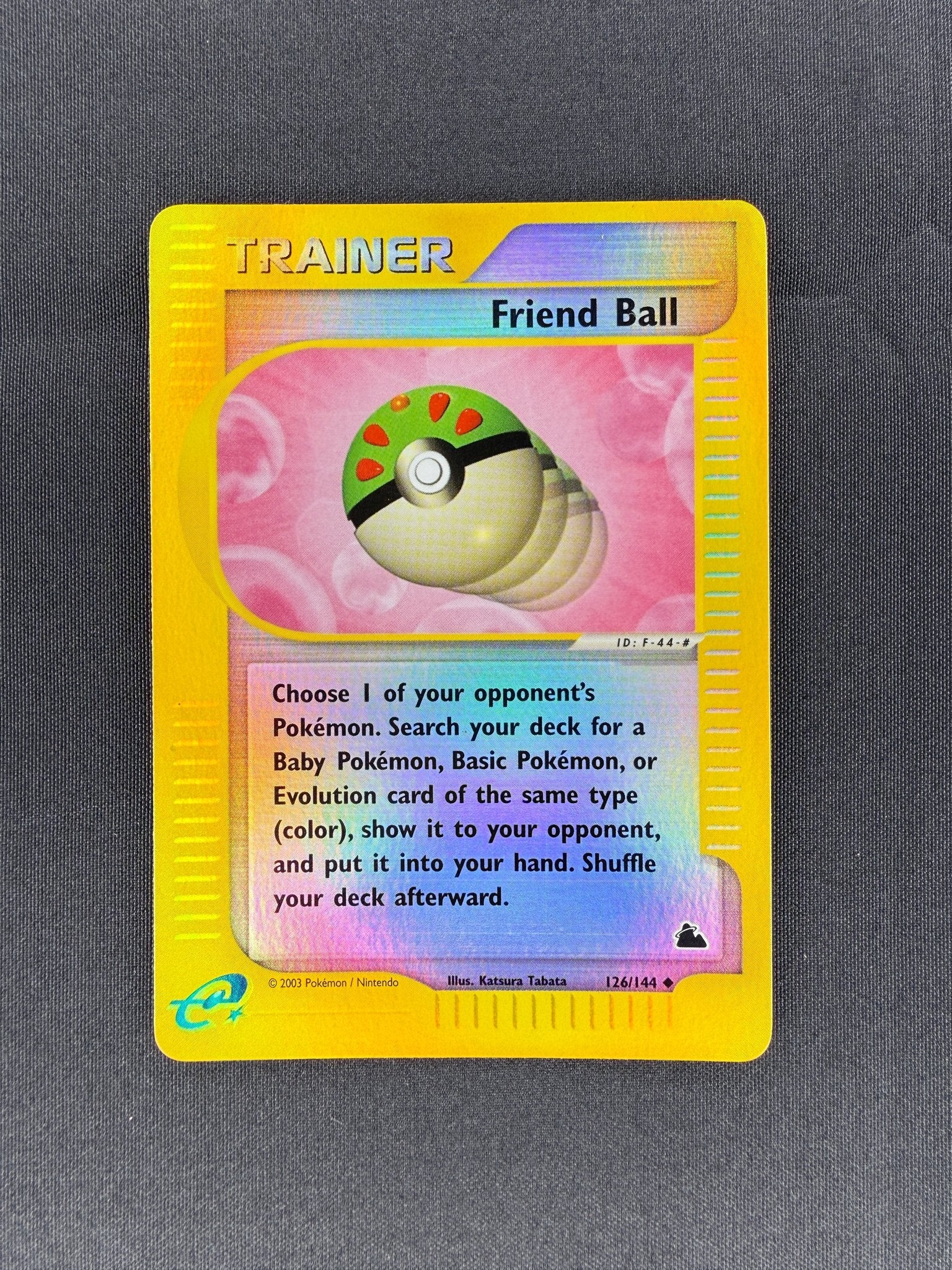 2003 Friend Ball Skyridge Reverse Holo 126/144 front