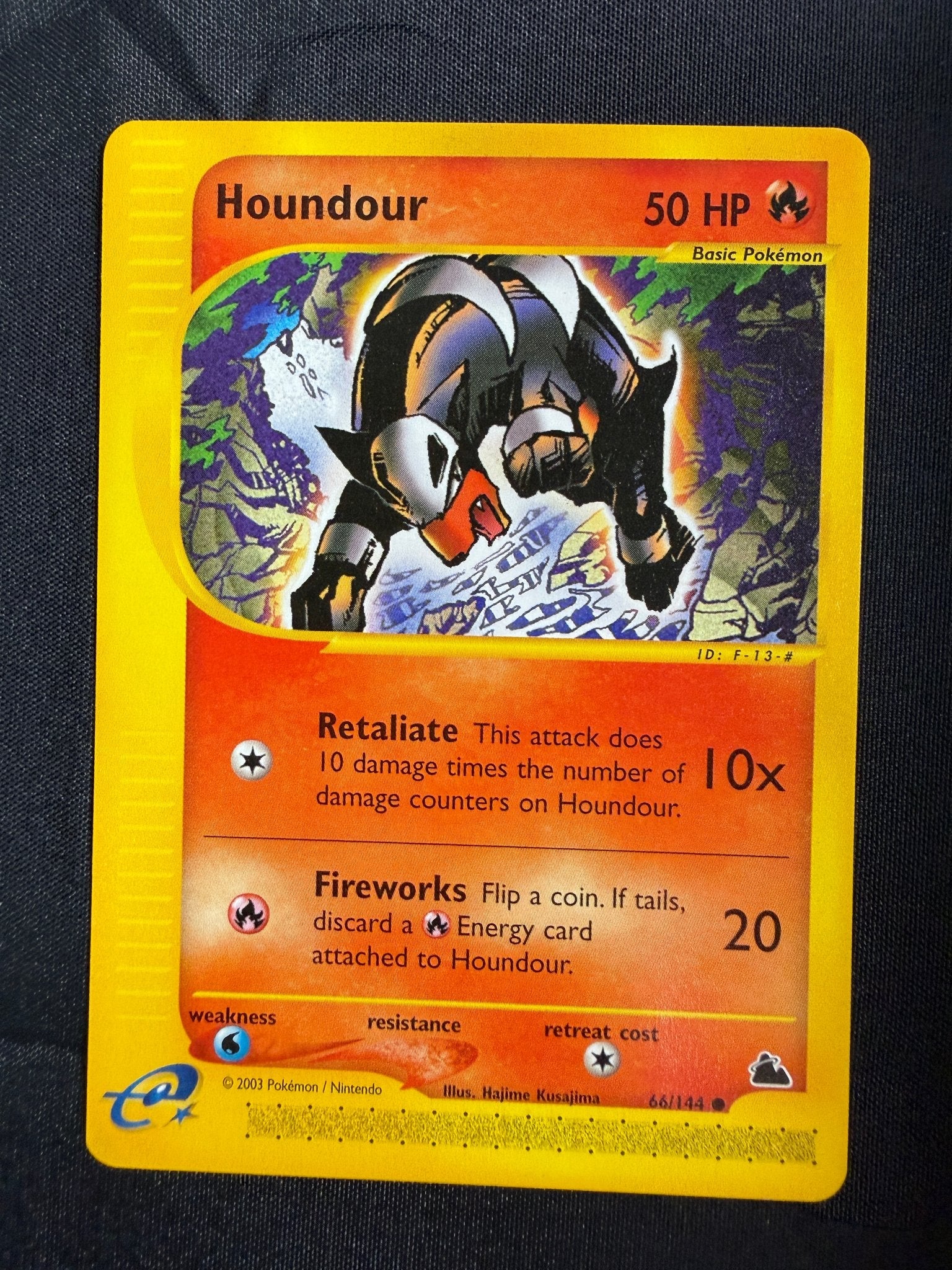 2003 Houndour Skyridge 66/144 front