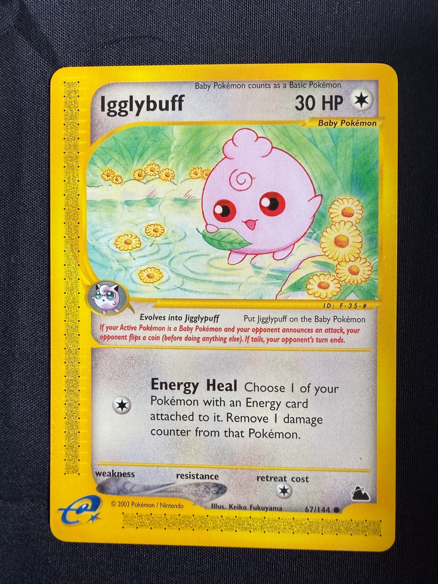 2003 Igglybuff Skyridge 67/144 front