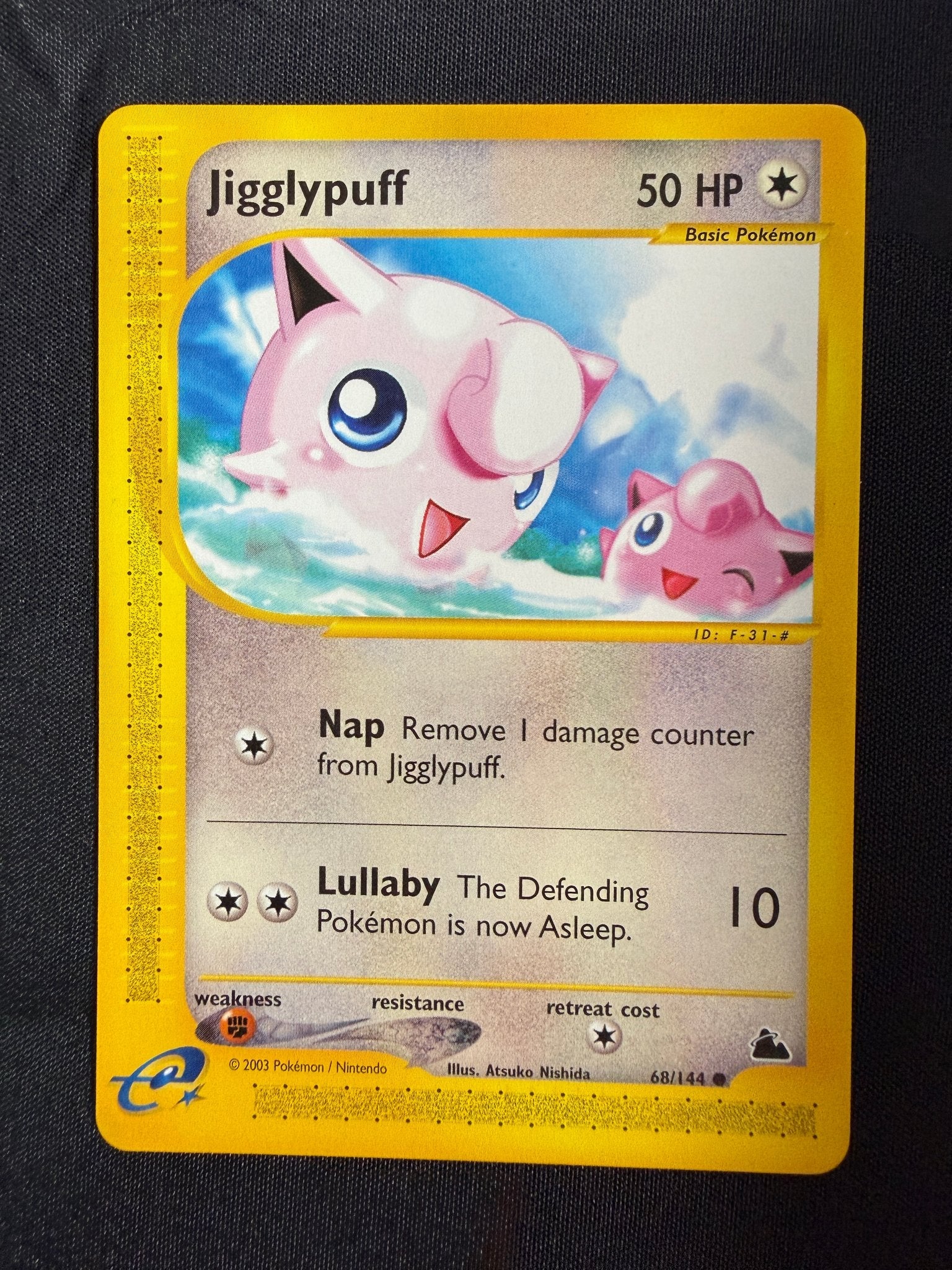 2003 Jigglypuff Skyridge 68/144 front