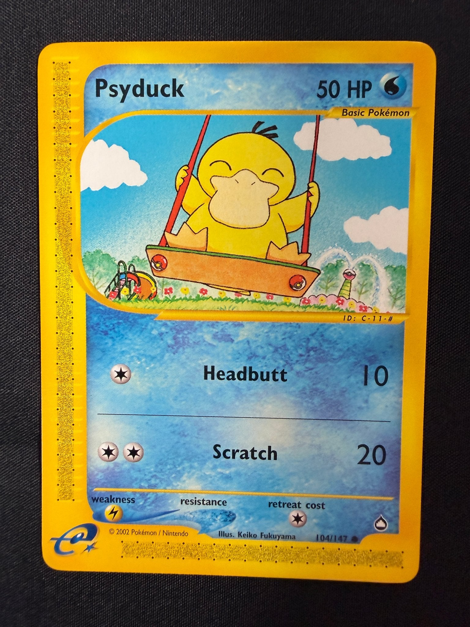 2003 Psyduck Aquapolis 104/147 front