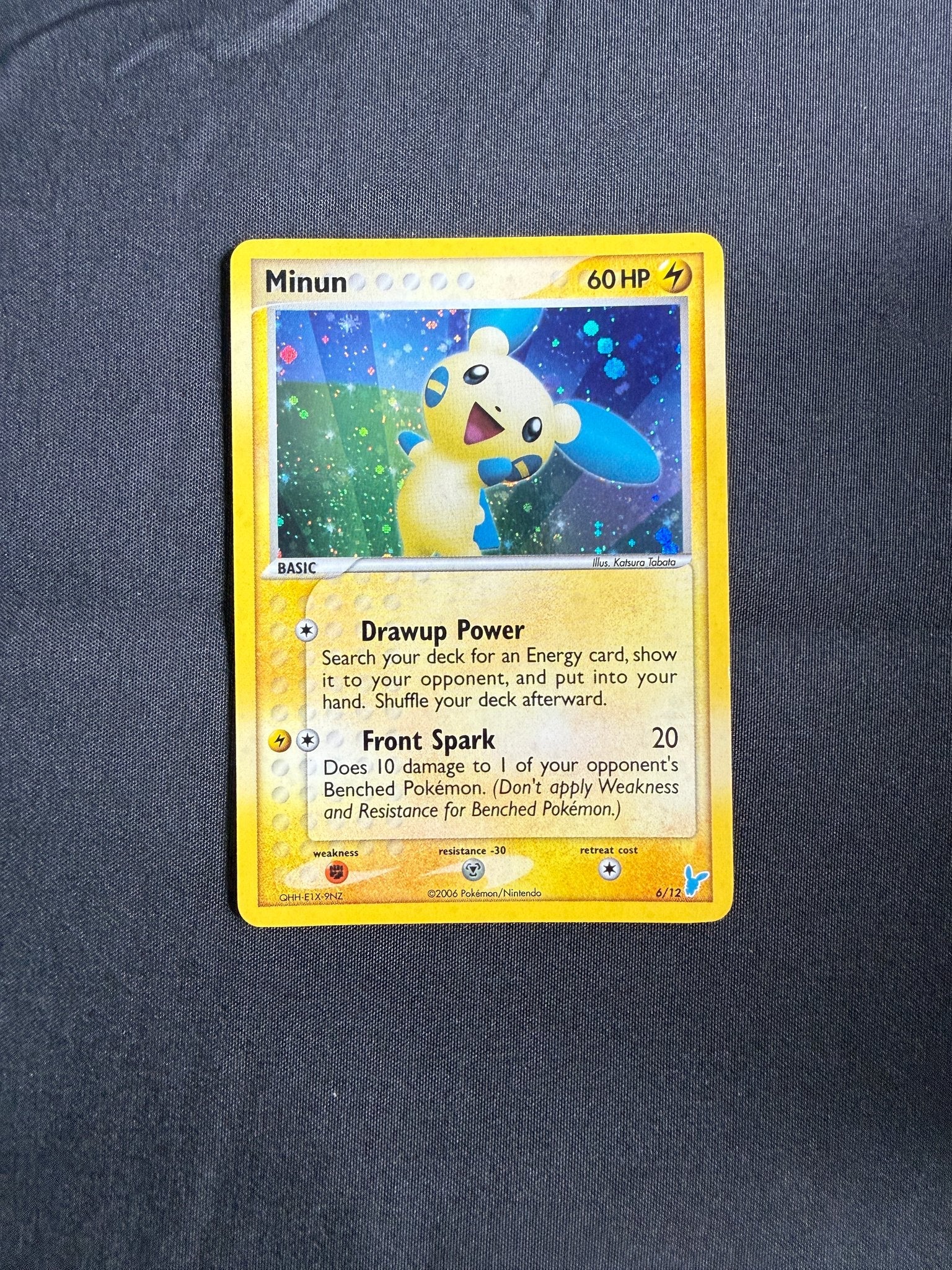 2006 Minun EX Trainer Kit 2 Holo 6/12 front