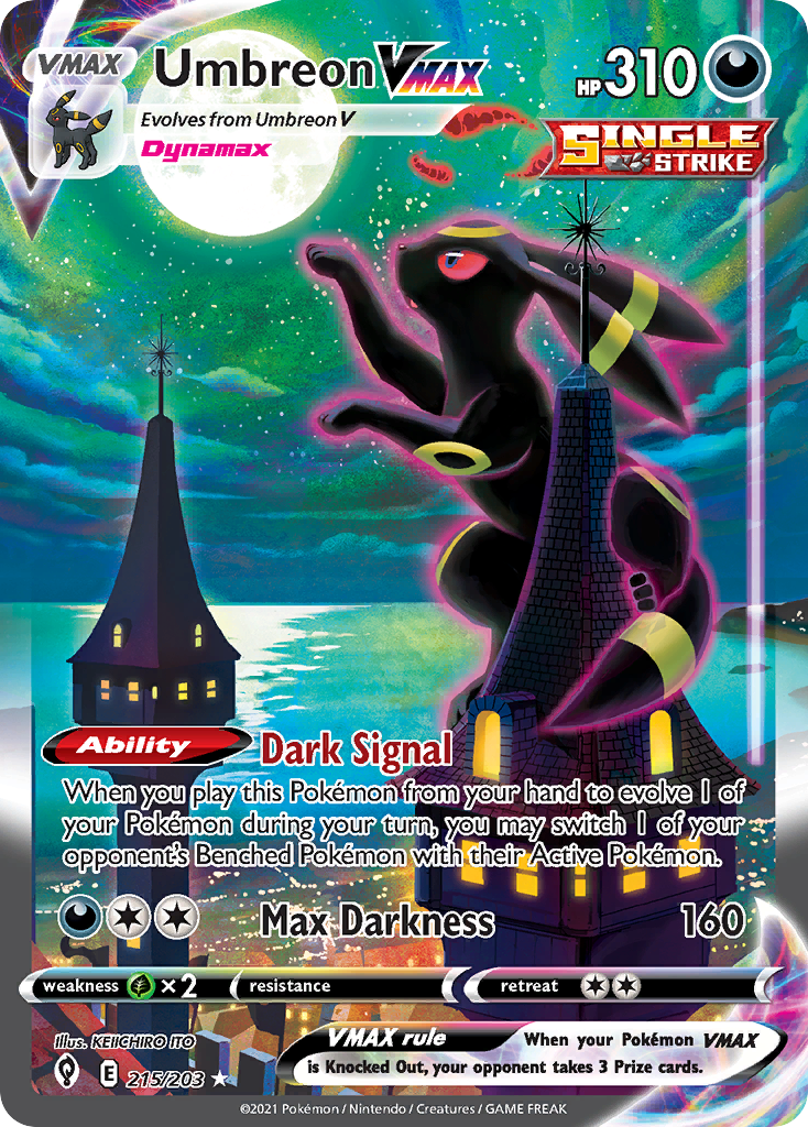 Umbreon VMAX Alternate Art BGS 9.5 graded slab