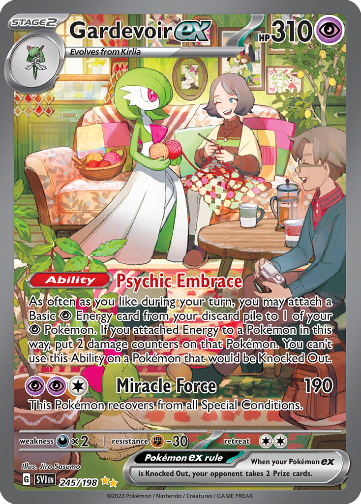 Gardevoir ex Special Illustration Rare 245/198 PSA 10 graded slab