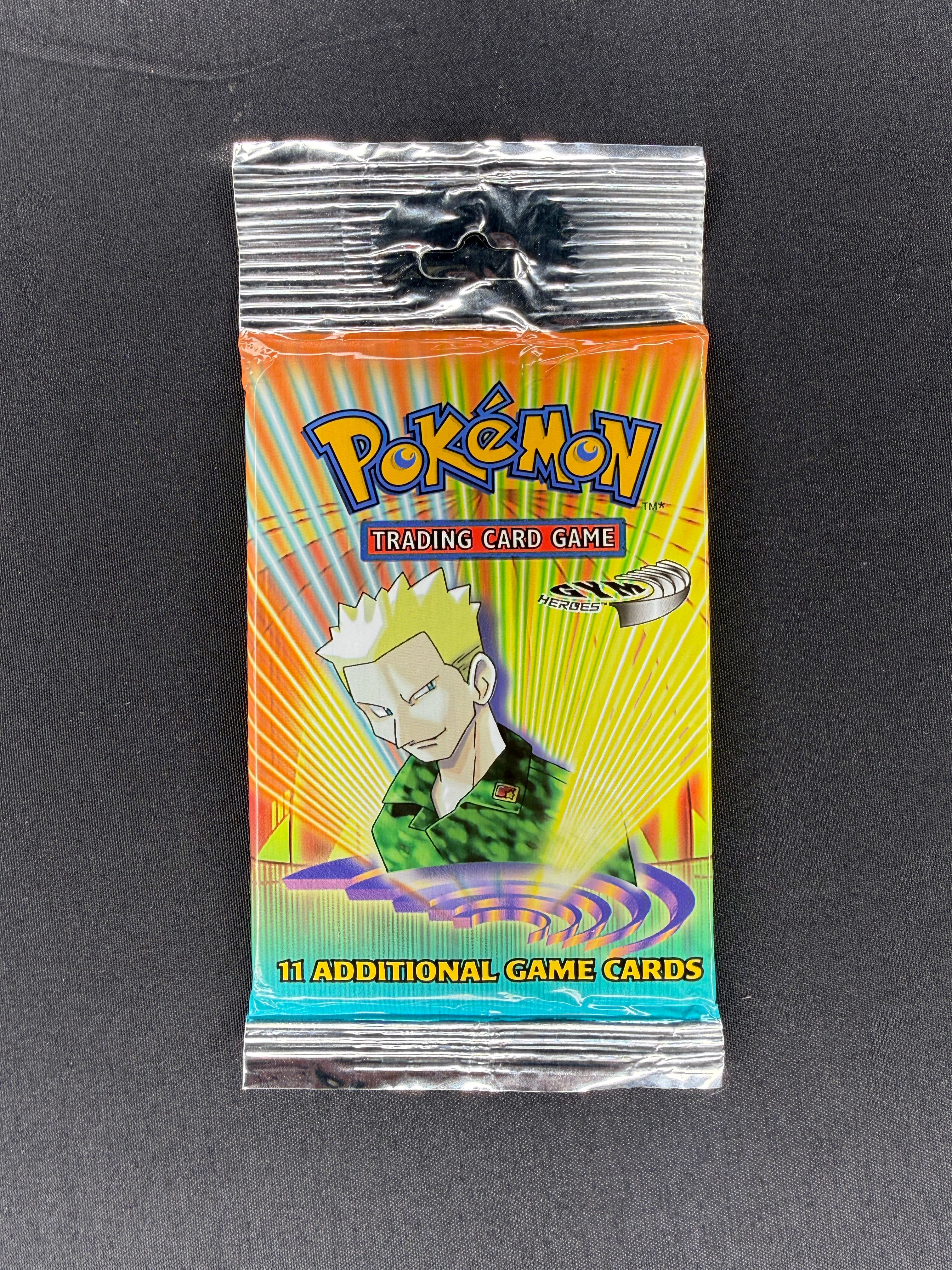 2000 Pokemon Gym heroes booster pack