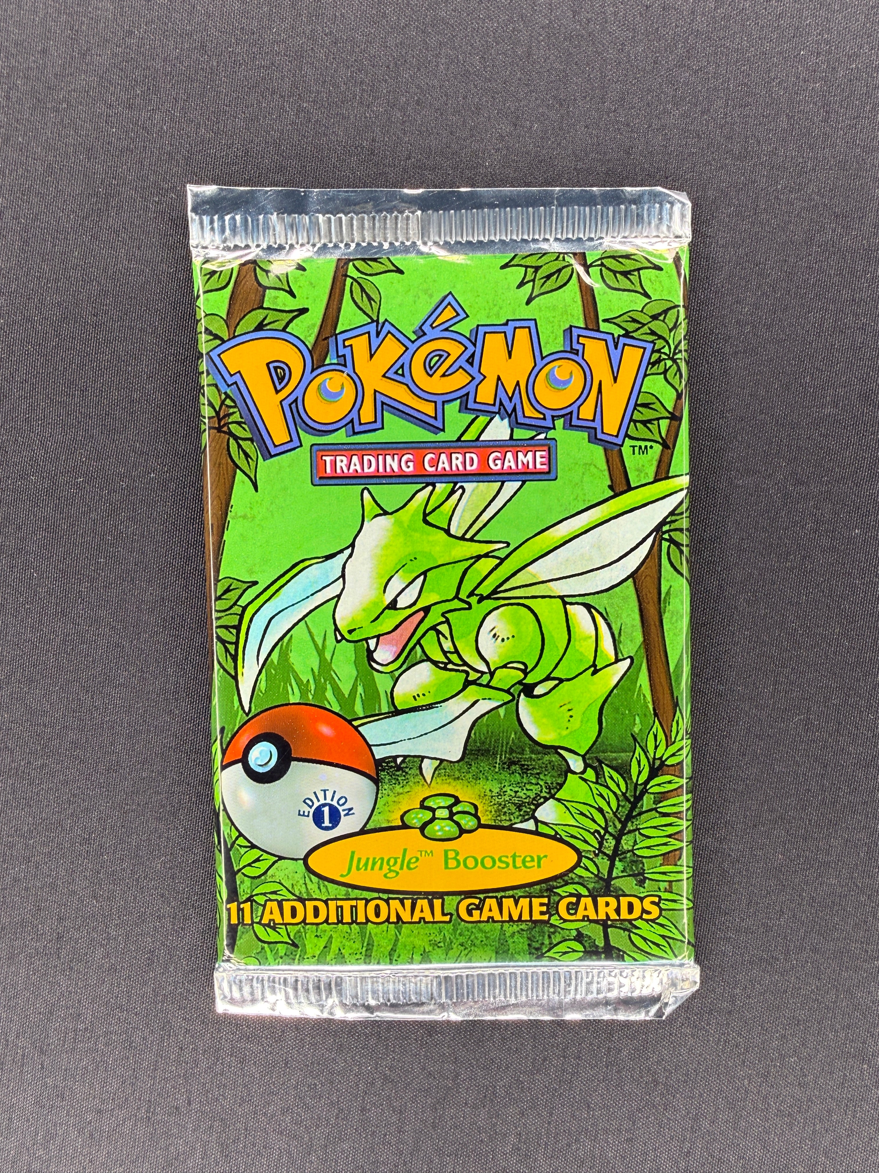1999 Pokemon Jungle 1st edition booster pack