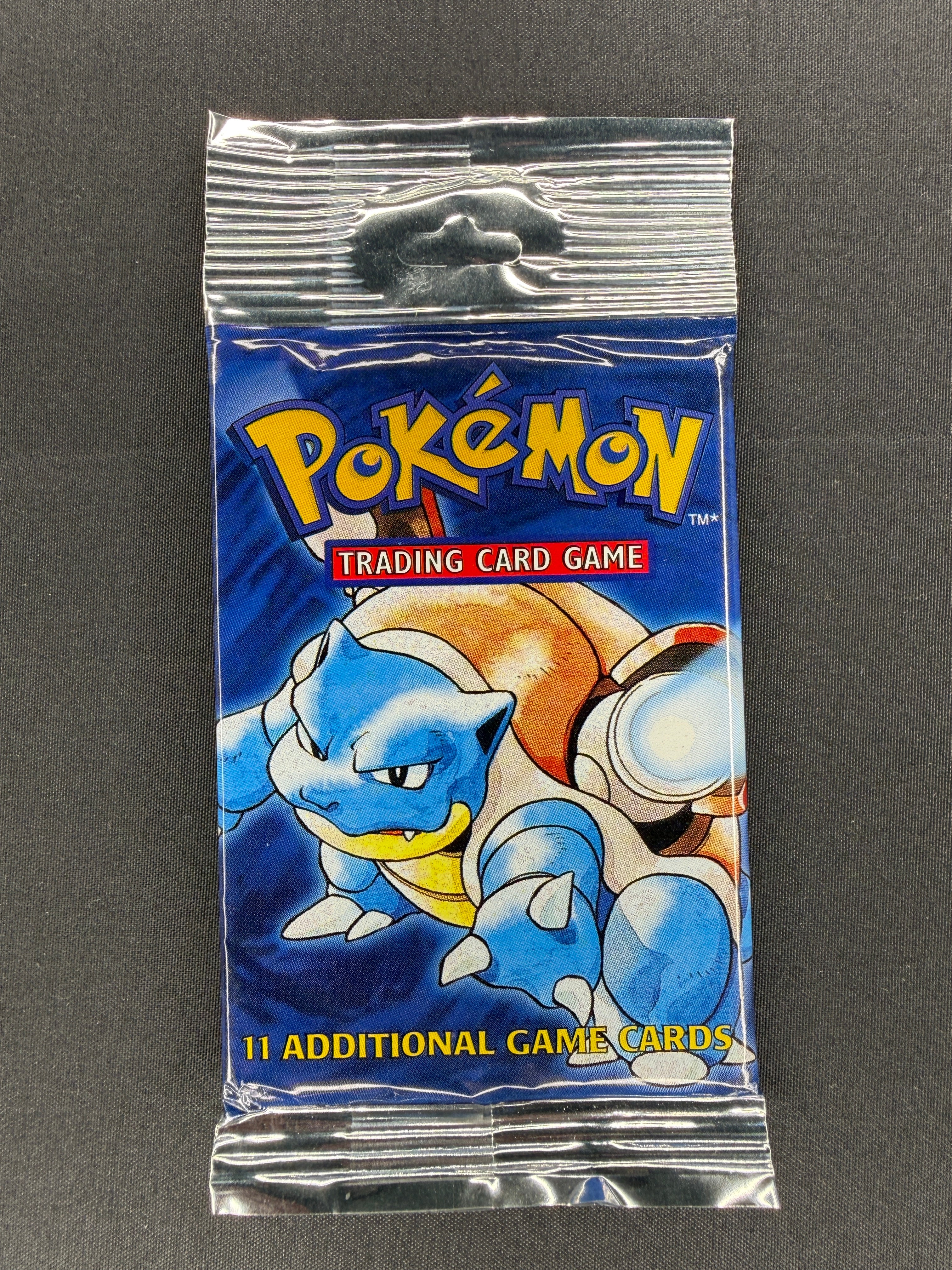 1999 Pokemon Base set unlimited booster pack