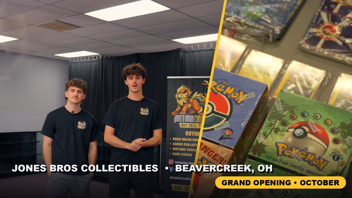 Jones Bros Collectibles store teaser